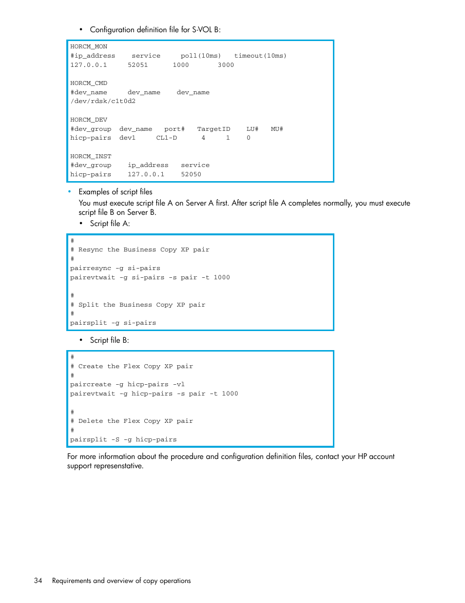 HP StorageWorks XP Remote Web Console Software User Manual | Page 34 / 54