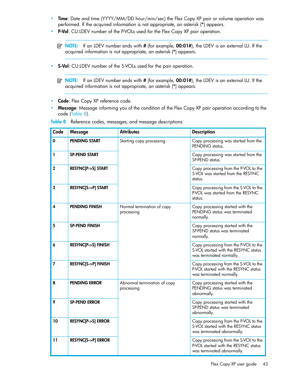 HP StorageWorks XP Remote Web Console Software User Manual | Page 43 / 54