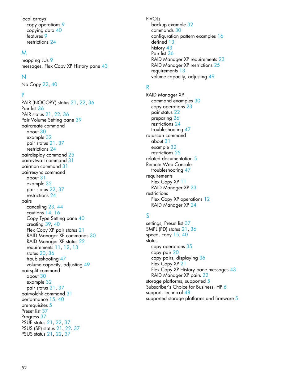 HP StorageWorks XP Remote Web Console Software User Manual | Page 52 / 54