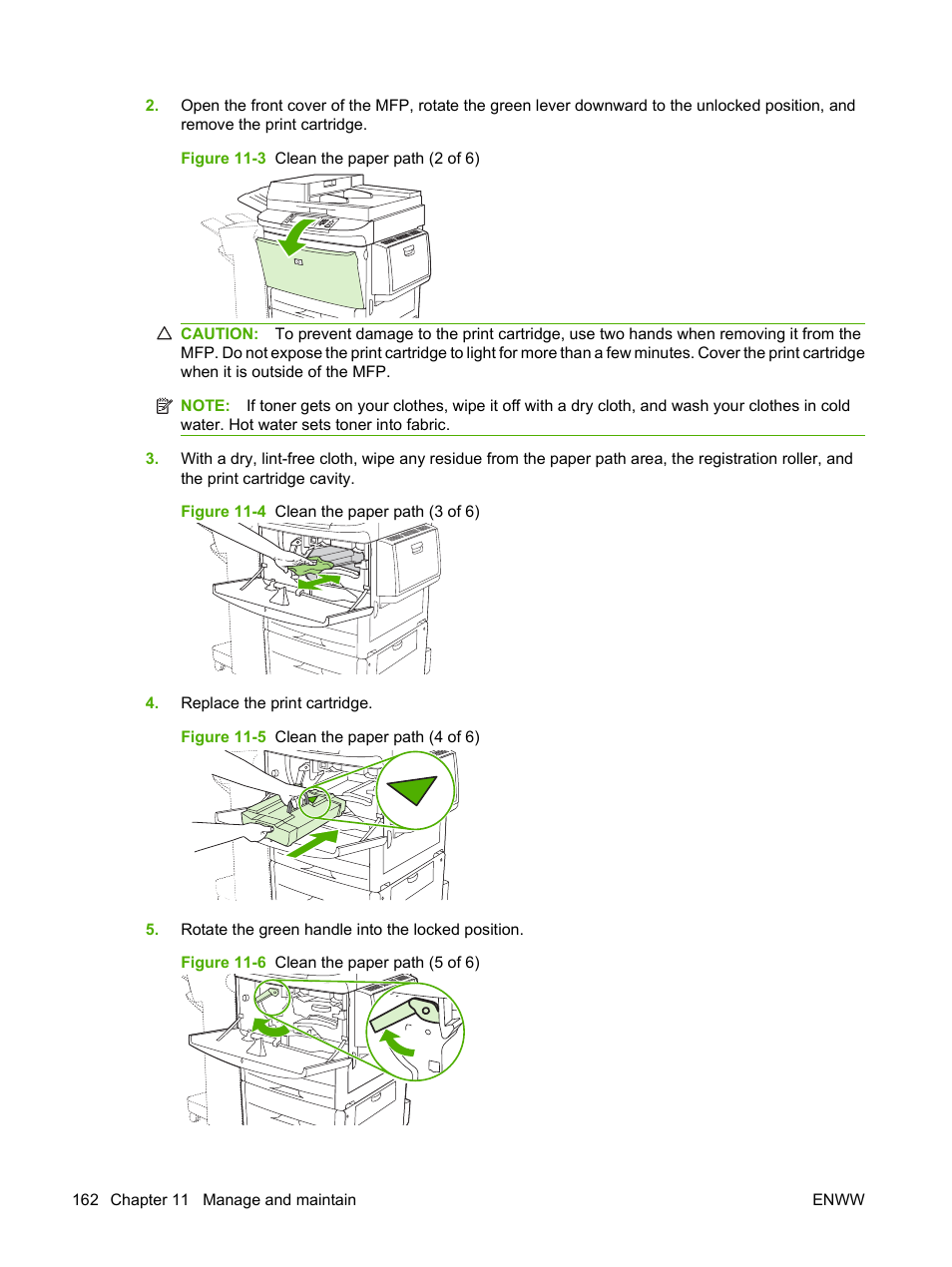 HP LaserJet M9059 Multifunction Printer series User Manual | Page 176 / 272