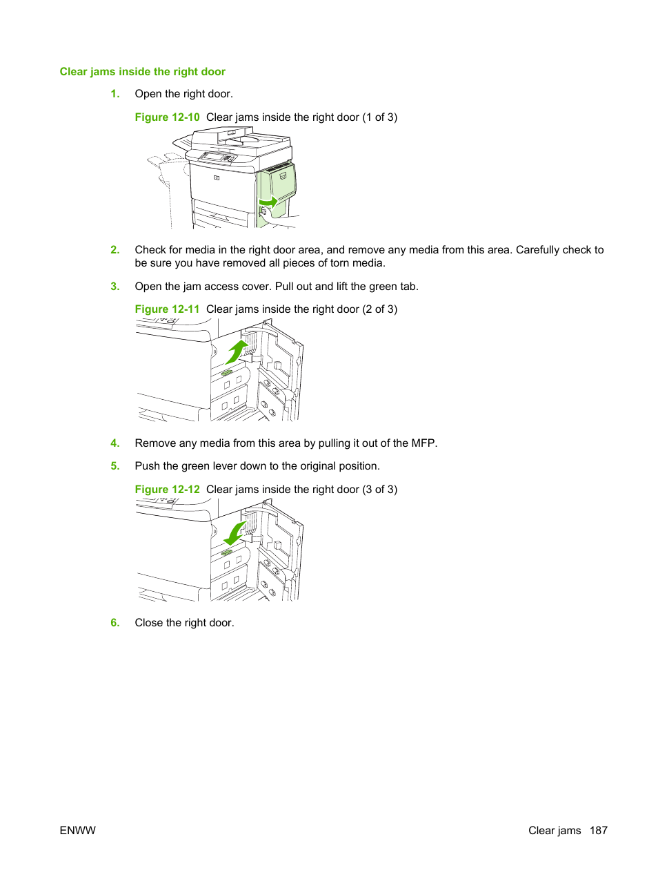 HP LaserJet M9059 Multifunction Printer series User Manual | Page 201 / 272