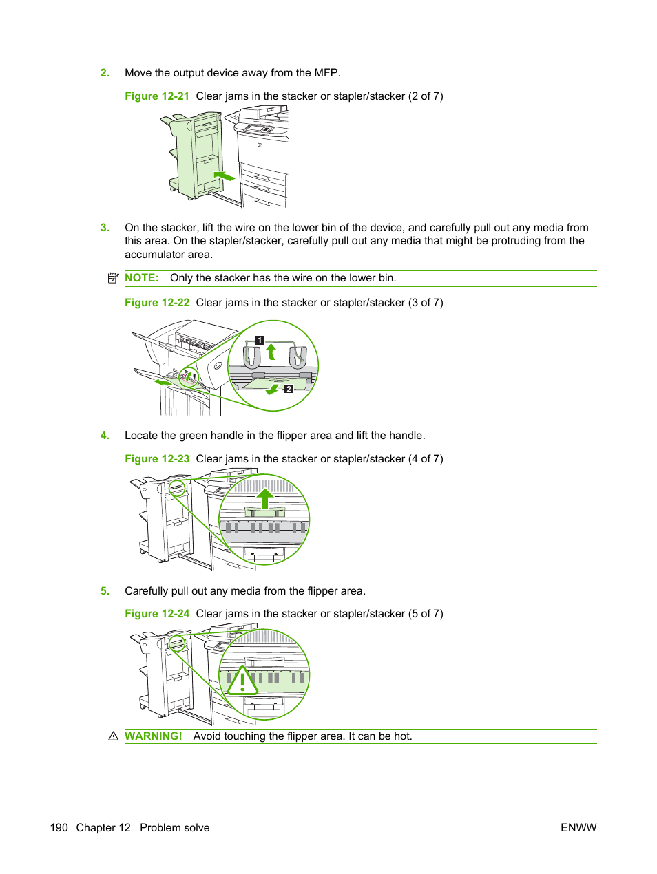 HP LaserJet M9059 Multifunction Printer series User Manual | Page 204 / 272