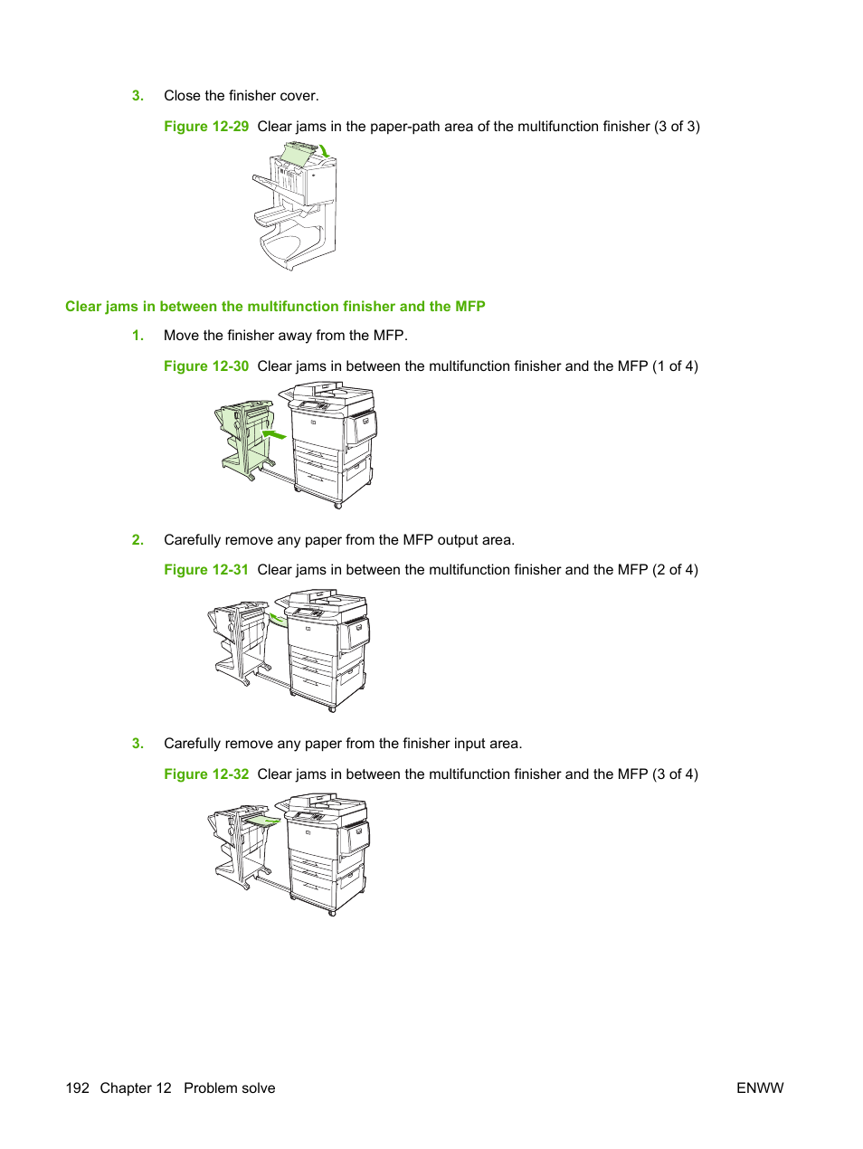 HP LaserJet M9059 Multifunction Printer series User Manual | Page 206 / 272