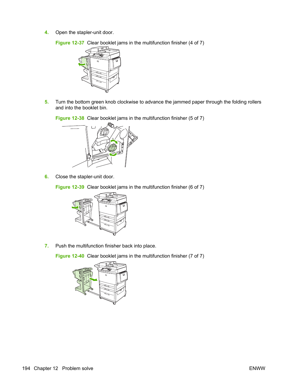 HP LaserJet M9059 Multifunction Printer series User Manual | Page 208 / 272