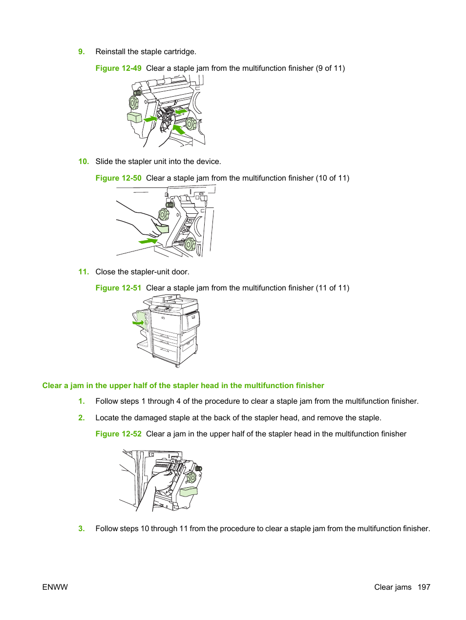 HP LaserJet M9059 Multifunction Printer series User Manual | Page 211 / 272