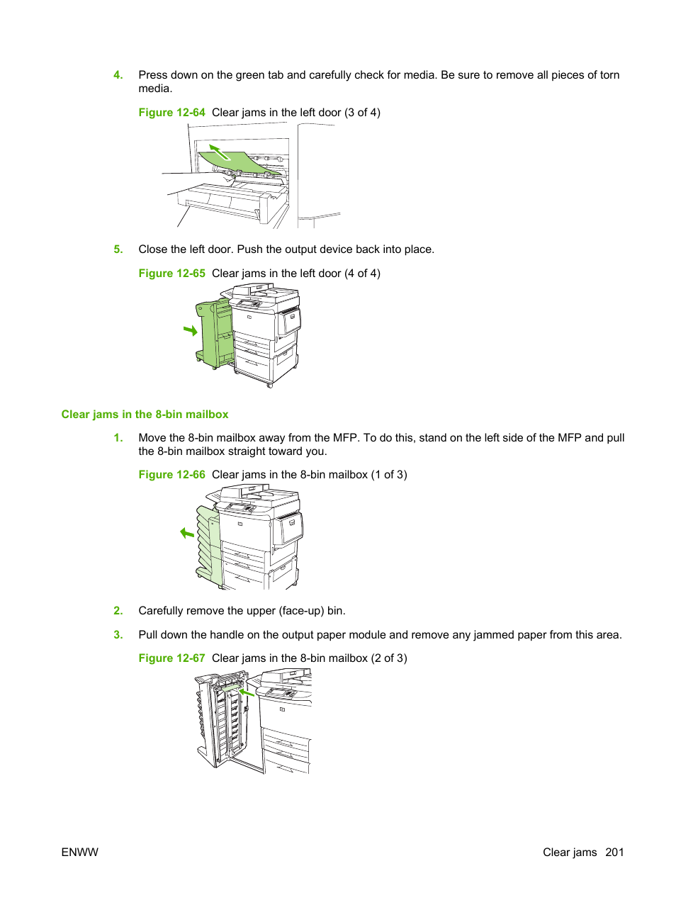 HP LaserJet M9059 Multifunction Printer series User Manual | Page 215 / 272
