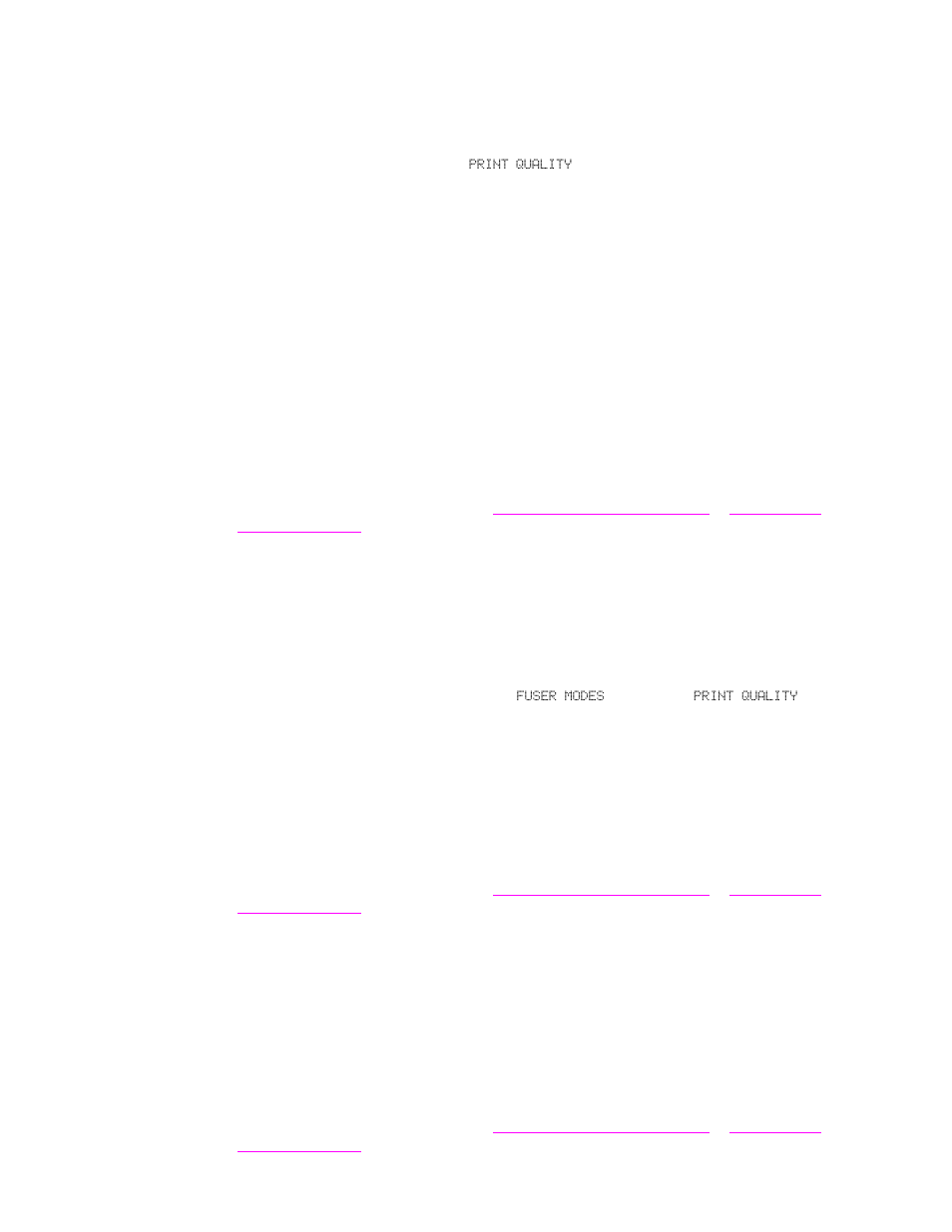 E gray background, E toner smear, E loose toner | E repeating defects, Gray background, Toner smear, Loose toner, Repeating defects | HP LaserJet 9040.9050 Multifunction Printer series User Manual | Page 163 / 260