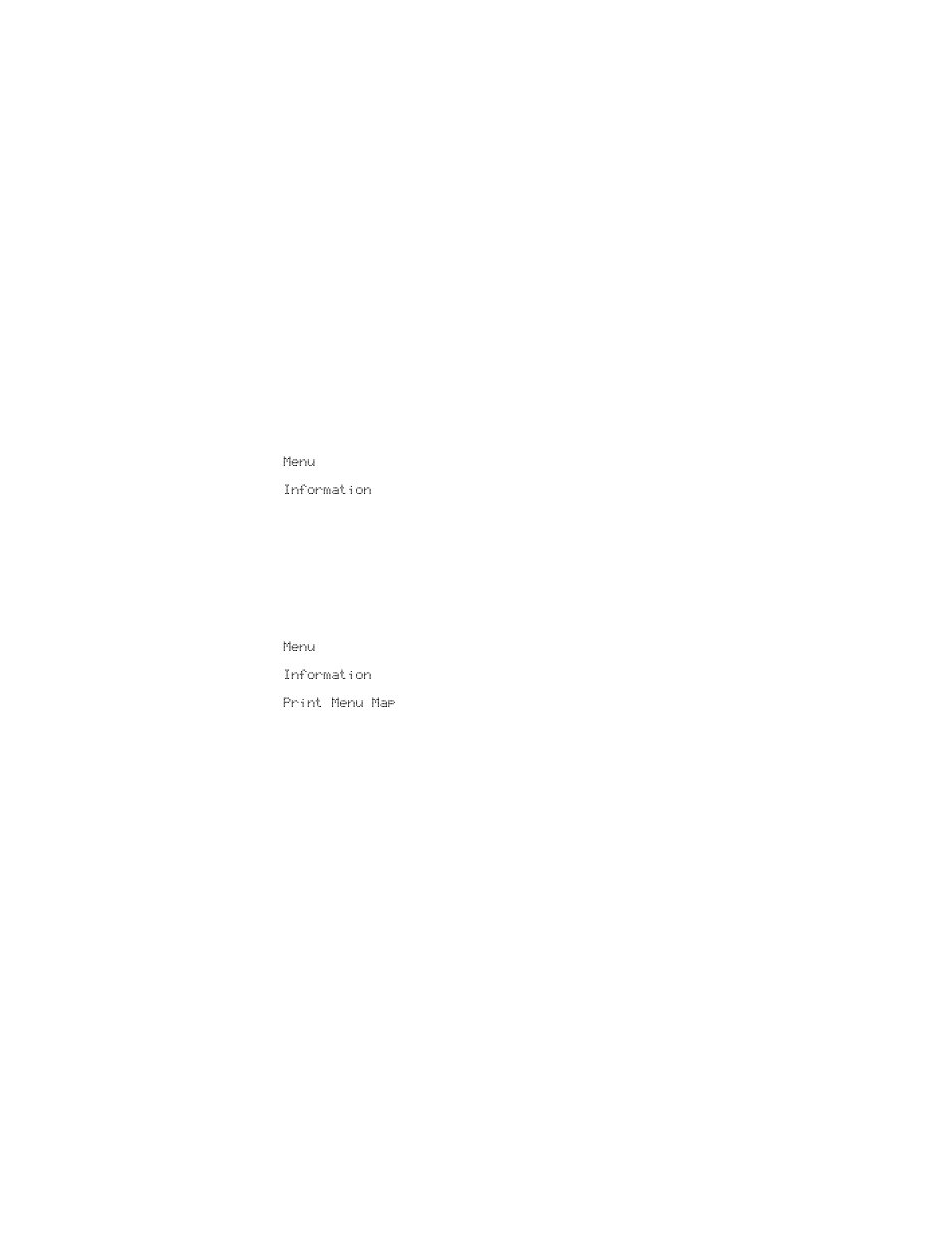 Checking the mfp configuration, Menu map | HP LaserJet 9040.9050 Multifunction Printer series User Manual | Page 175 / 260