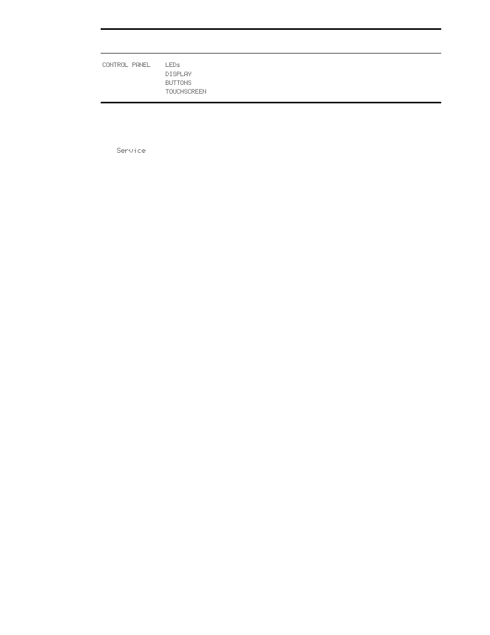 Service menu | HP LaserJet 9040.9050 Multifunction Printer series User Manual | Page 216 / 260