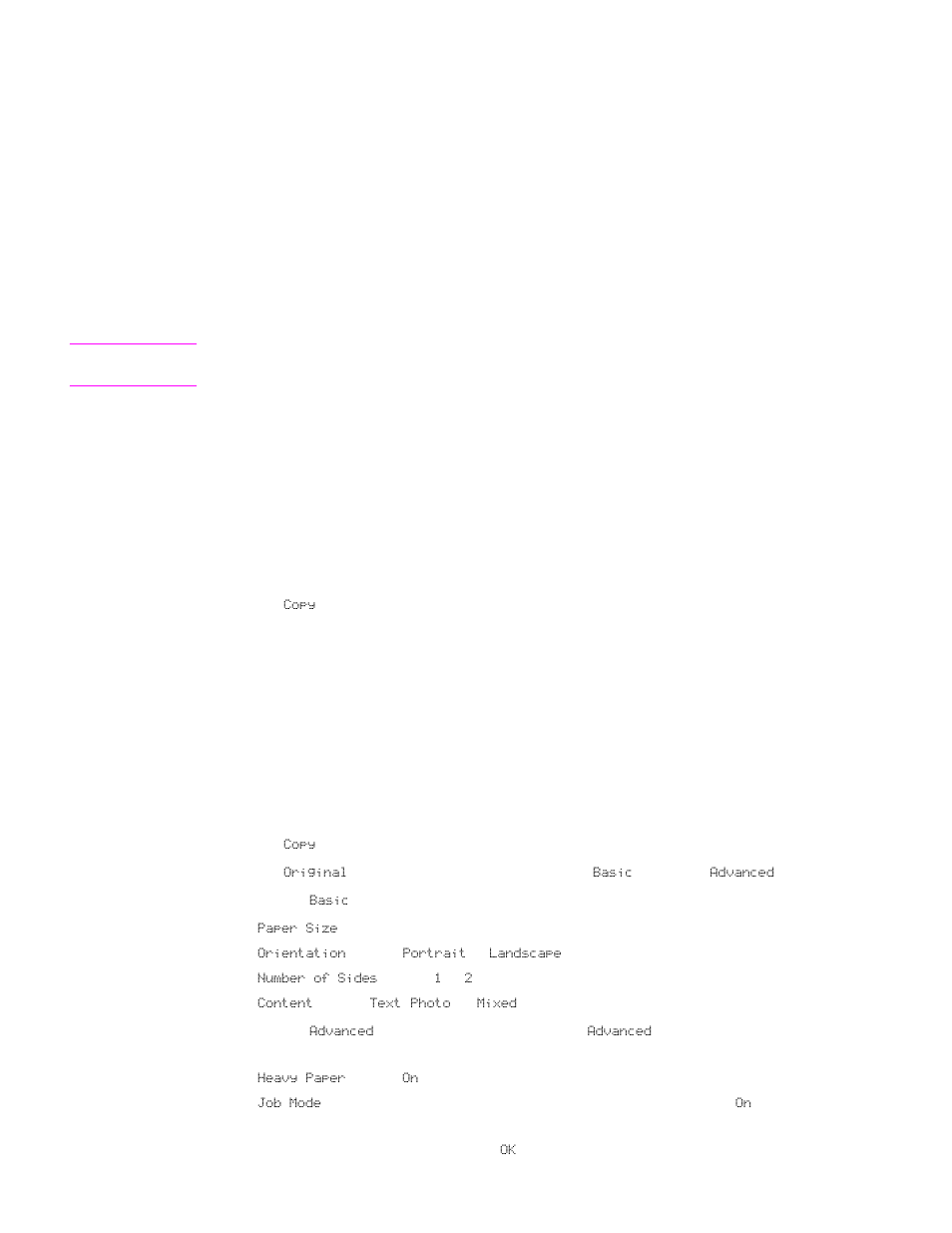 Basic copying instructions, Copying by using the default settings, Copying by using user-defined settings | HP LaserJet 9040.9050 Multifunction Printer series User Manual | Page 79 / 260