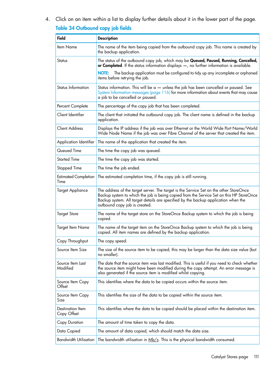 HP StoreOnce Backup User Manual | Page 111 / 220