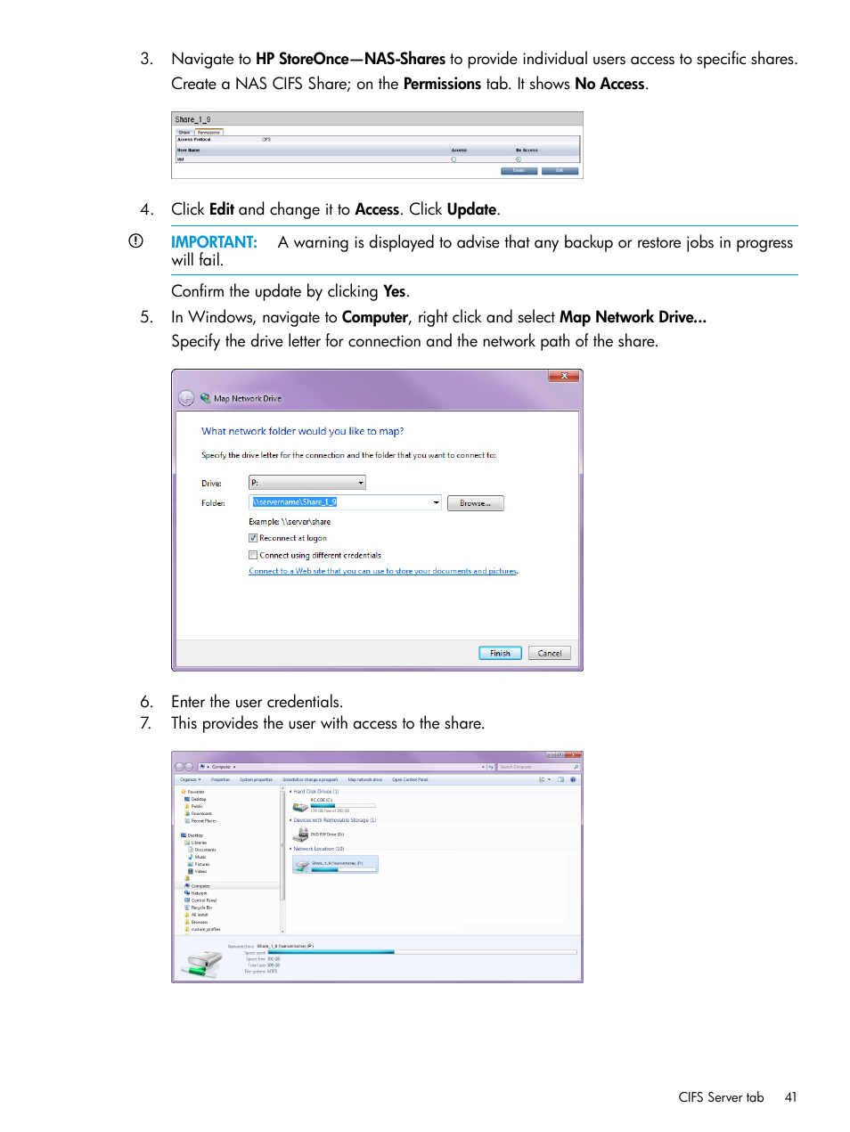 HP StoreOnce Backup User Manual | Page 41 / 220