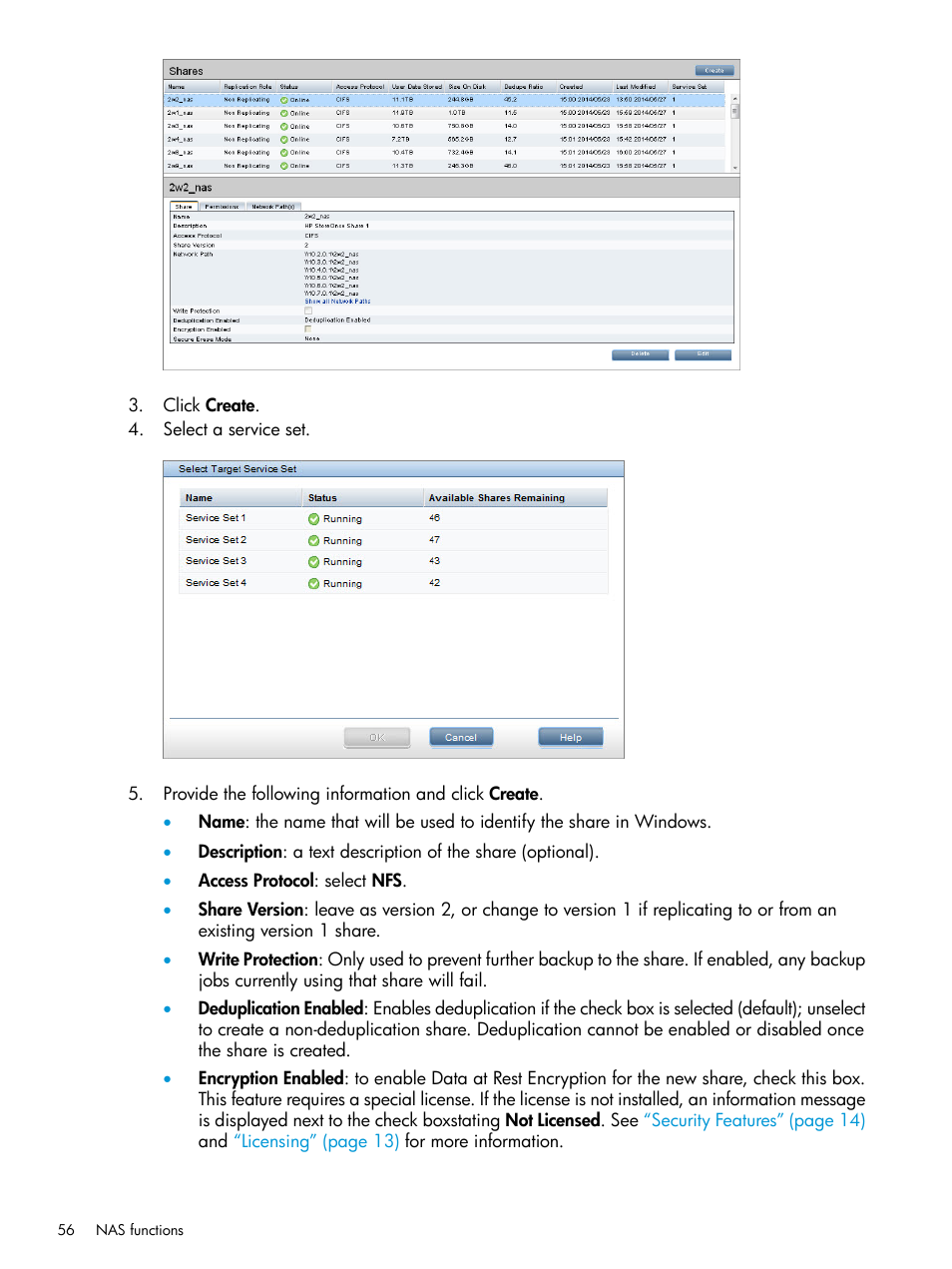 HP StoreOnce Backup User Manual | Page 56 / 220