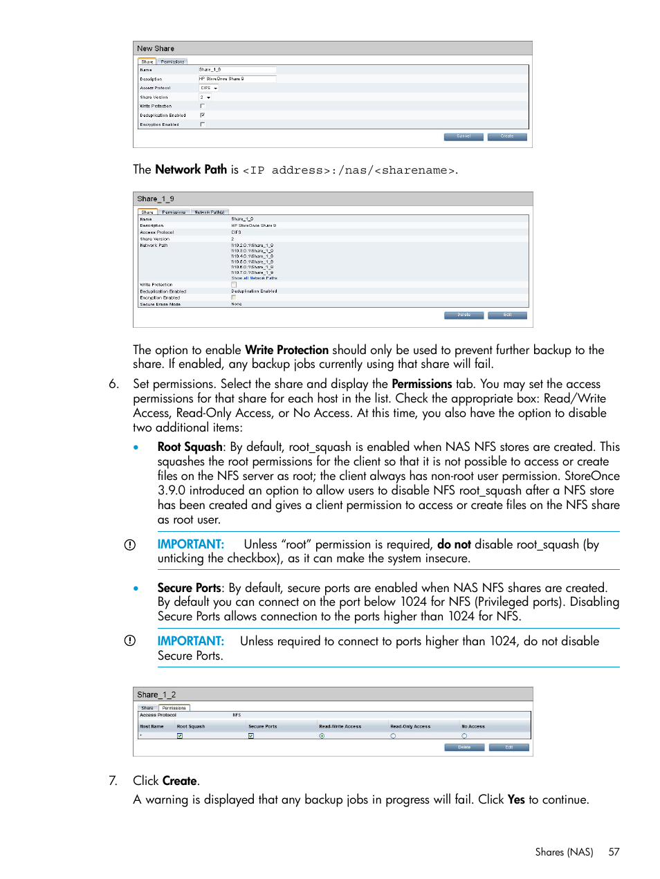 HP StoreOnce Backup User Manual | Page 57 / 220