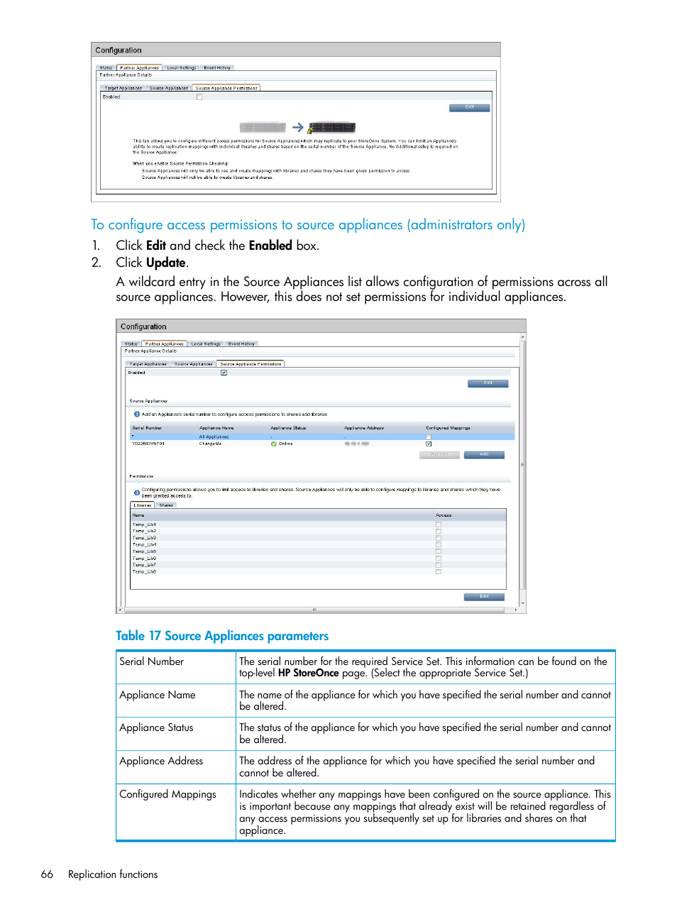 HP StoreOnce Backup User Manual | Page 66 / 220