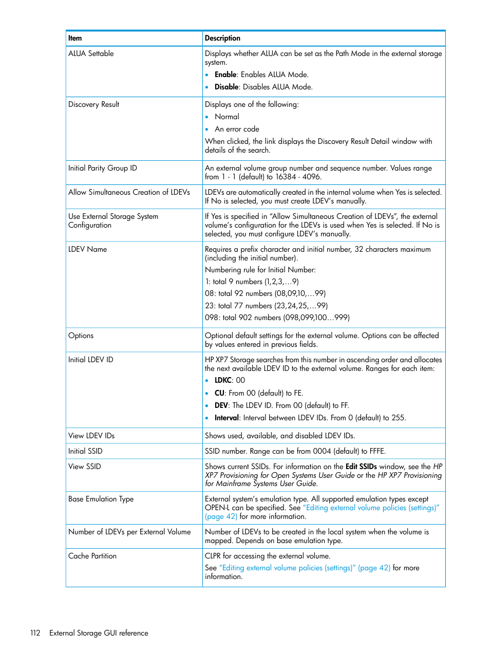 HP XP Racks User Manual | Page 112 / 152