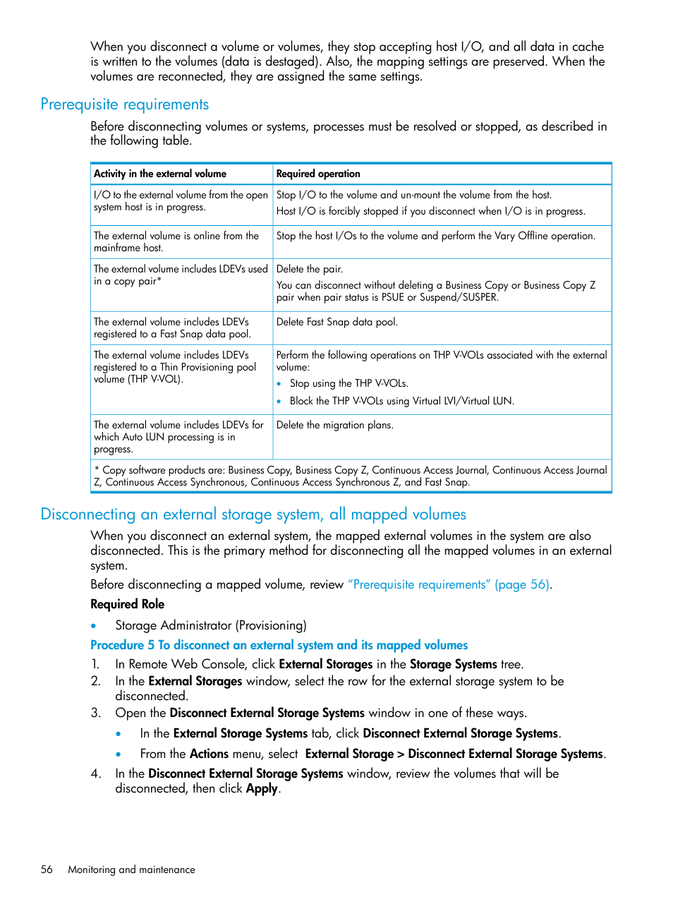 Prerequisite requirements | HP XP Racks User Manual | Page 56 / 152