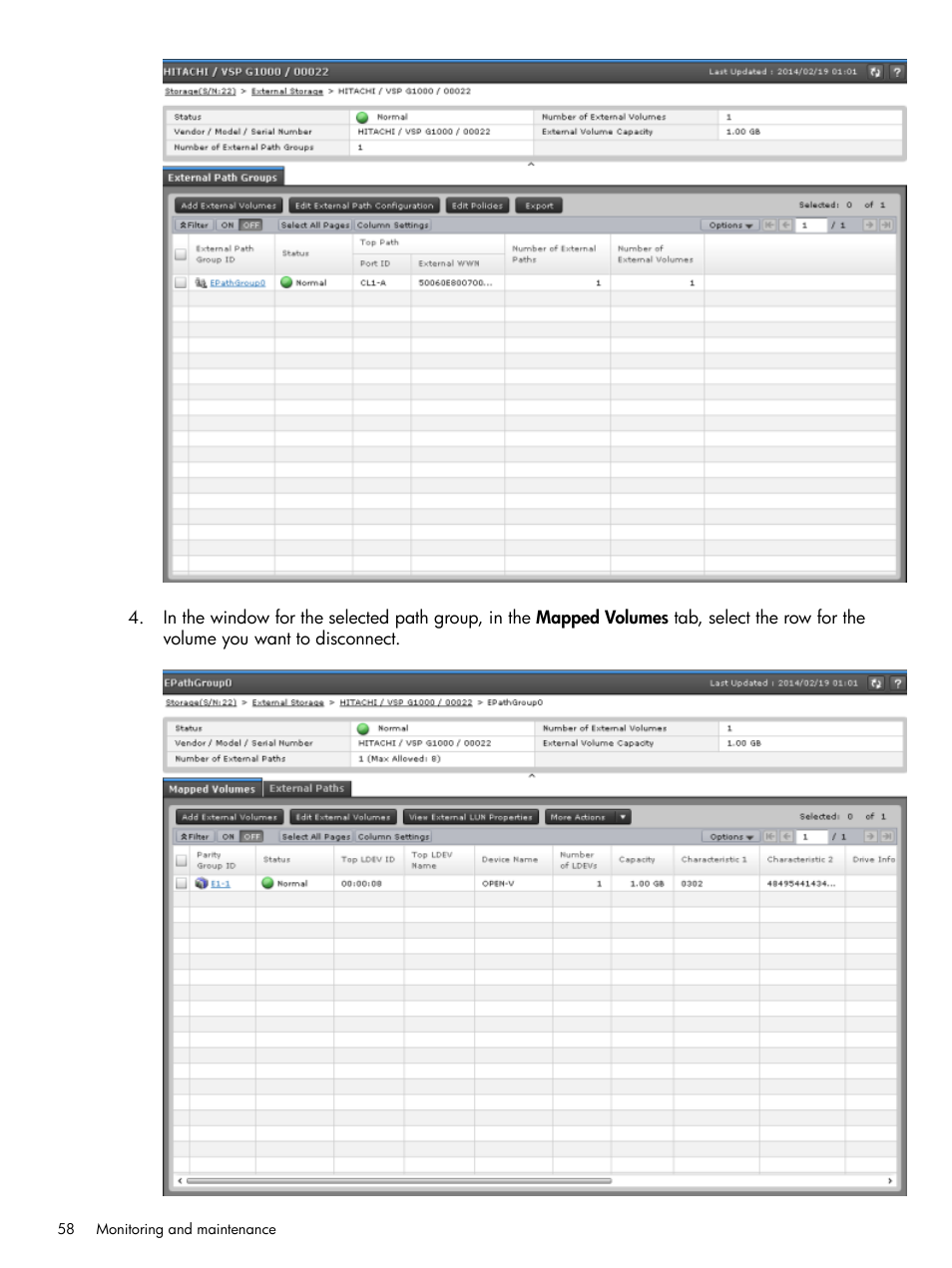 HP XP Racks User Manual | Page 58 / 152