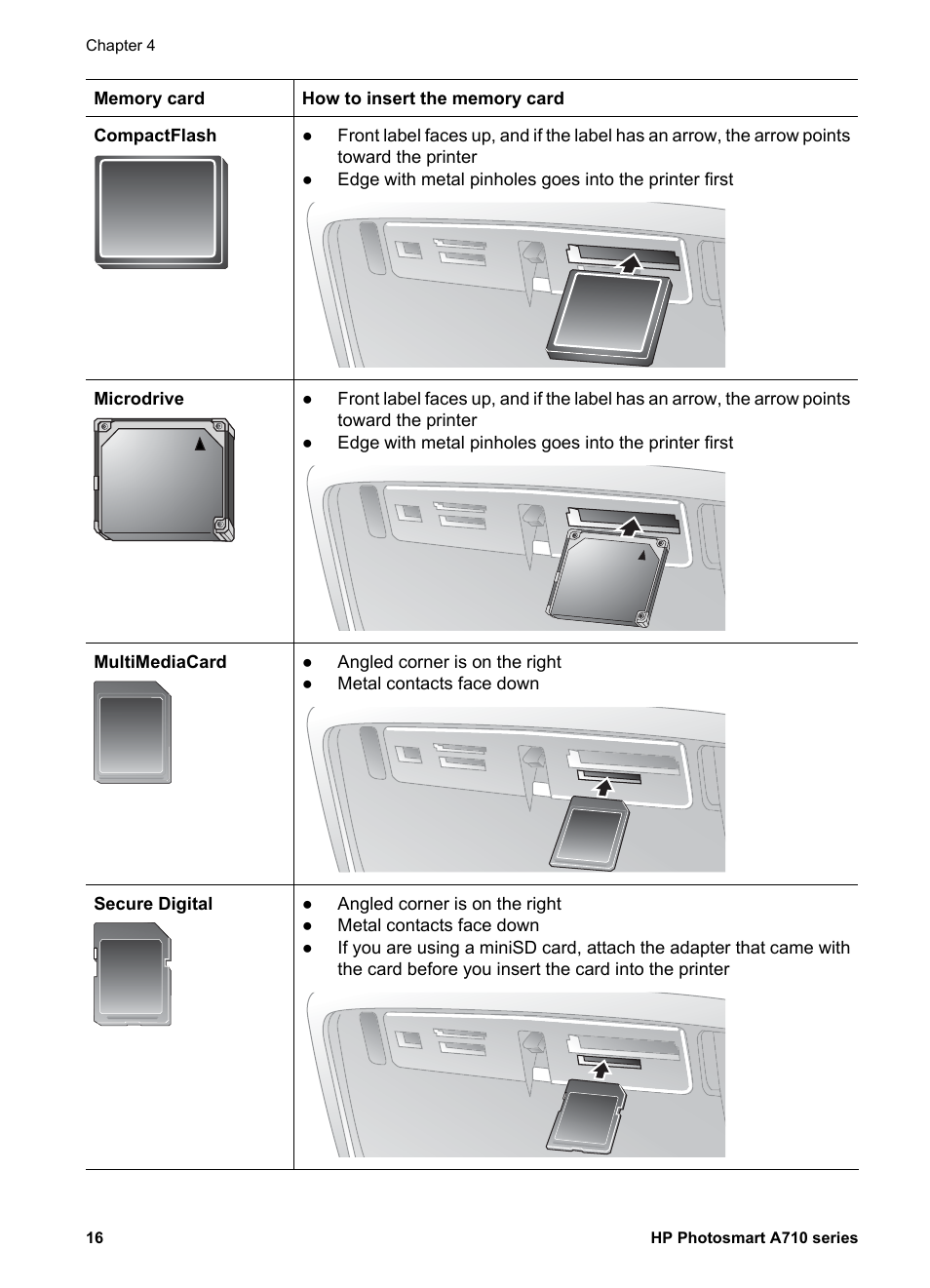 HP Photosmart A717 Compact Photo Printer User Manual | Page 19 / 80