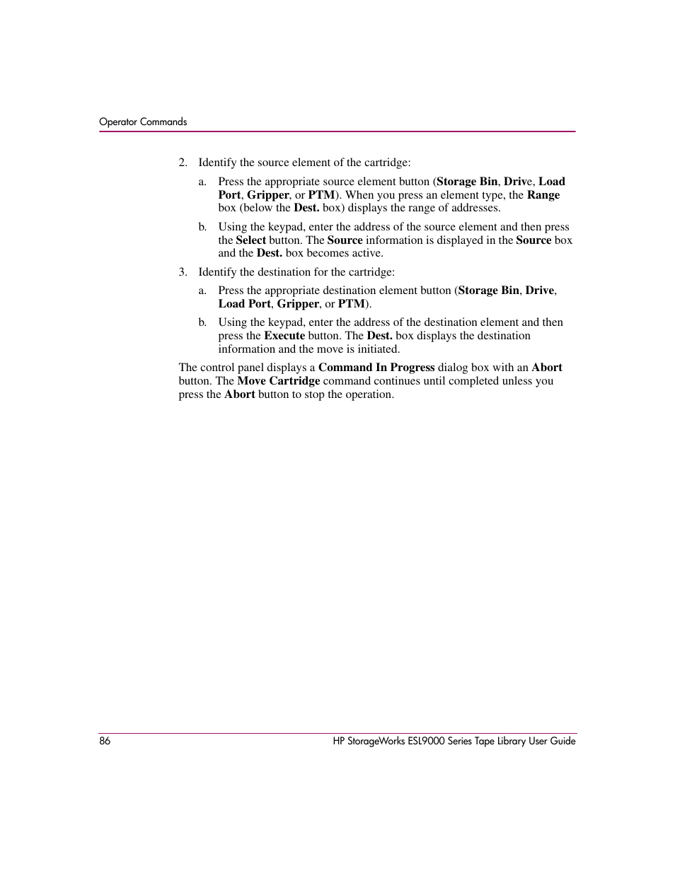 HP StorageWorks ESL9000 Tape Library User Manual | Page 86 / 142
