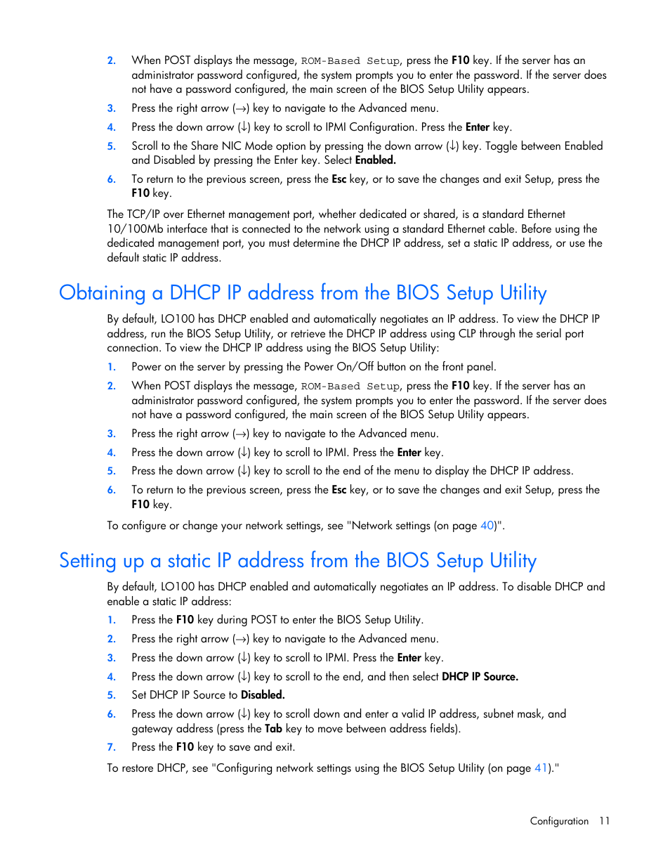 HP Lights-Out 100 Remote Management User Manual | Page 11 / 52