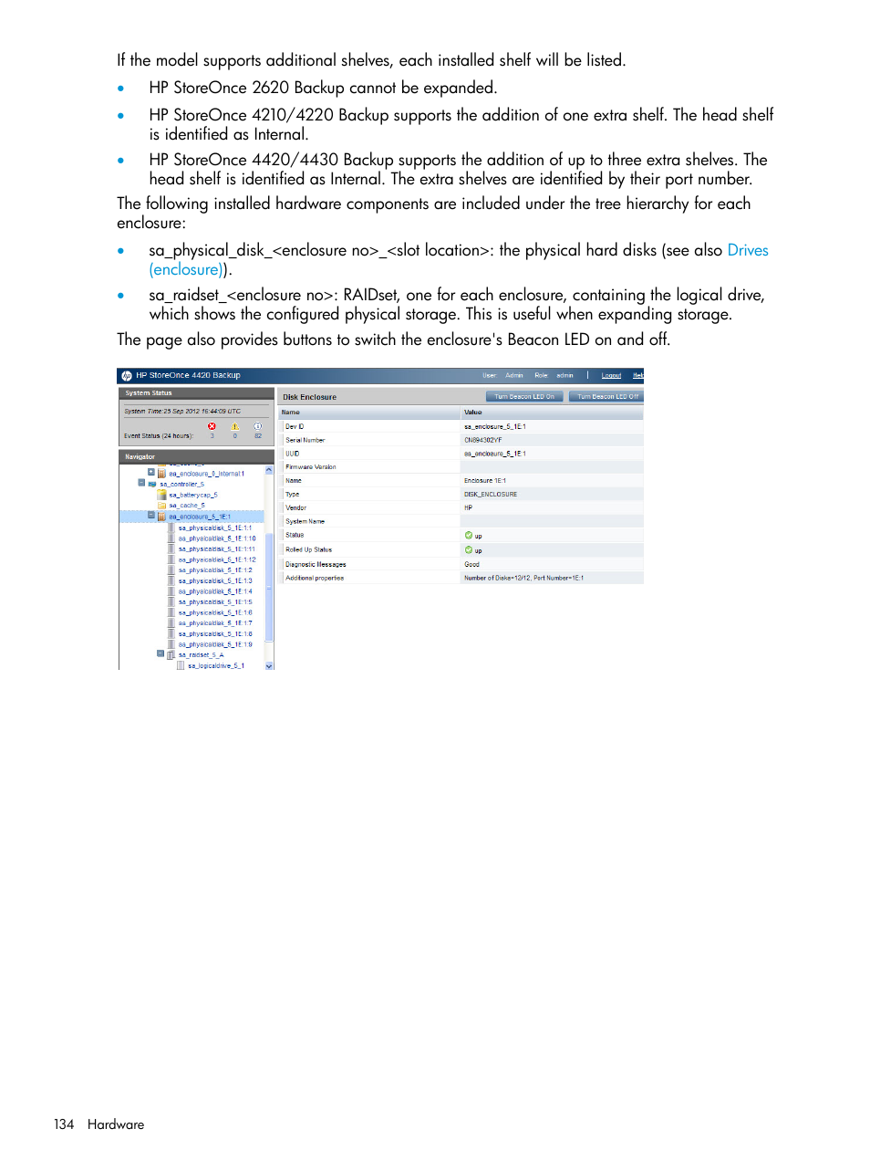 HP StoreOnce Backup User Manual | Page 134 / 204