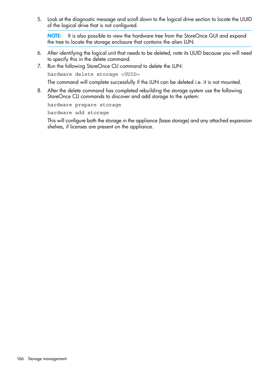 HP StoreOnce Backup User Manual | Page 166 / 204