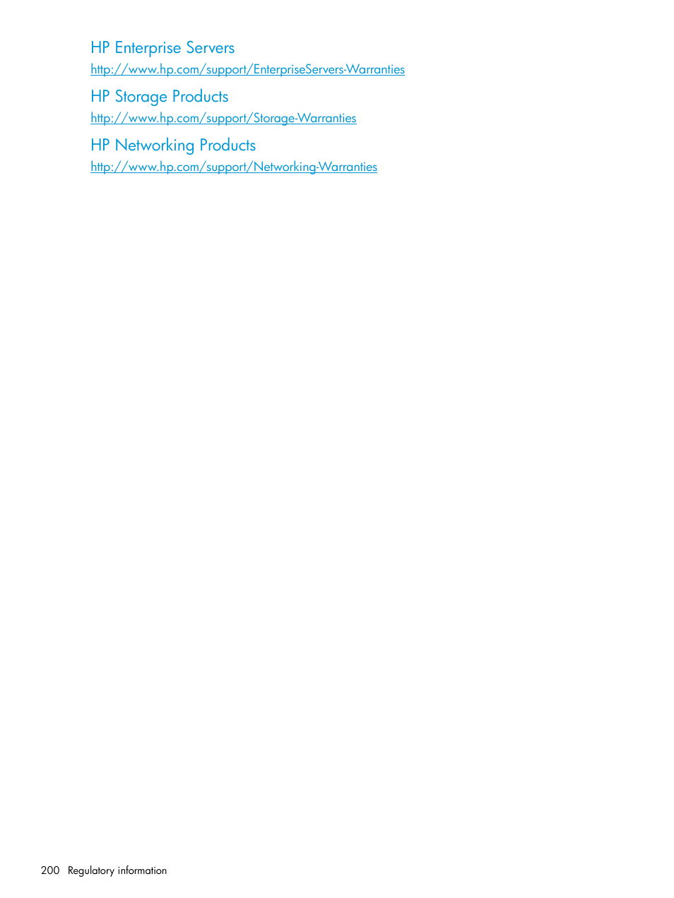 HP StoreOnce Backup User Manual | Page 200 / 204