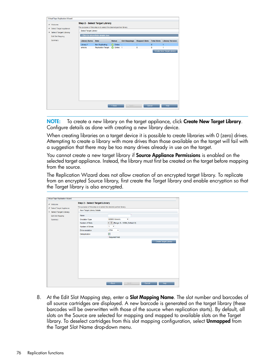 HP StoreOnce Backup User Manual | Page 76 / 204