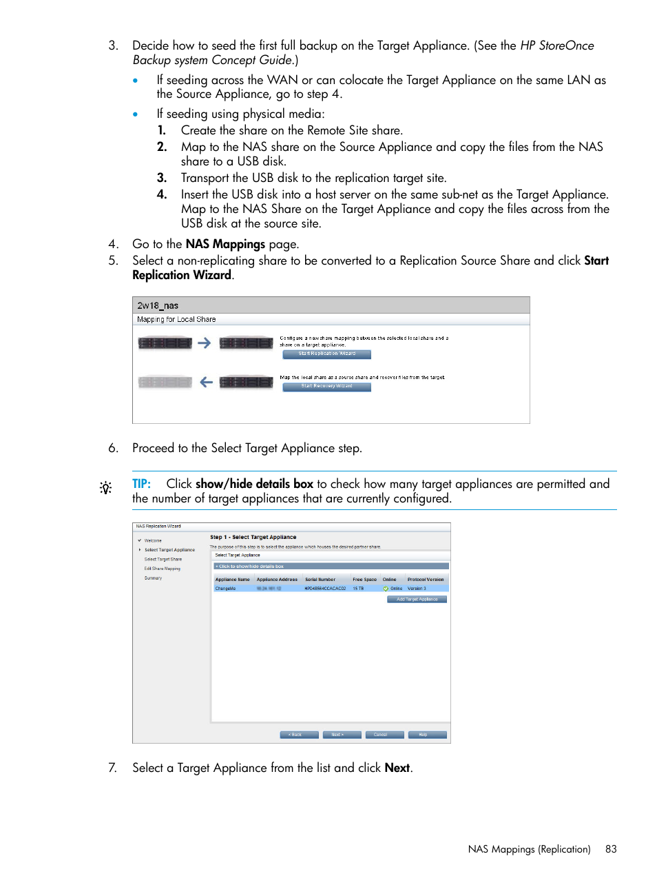 HP StoreOnce Backup User Manual | Page 83 / 204