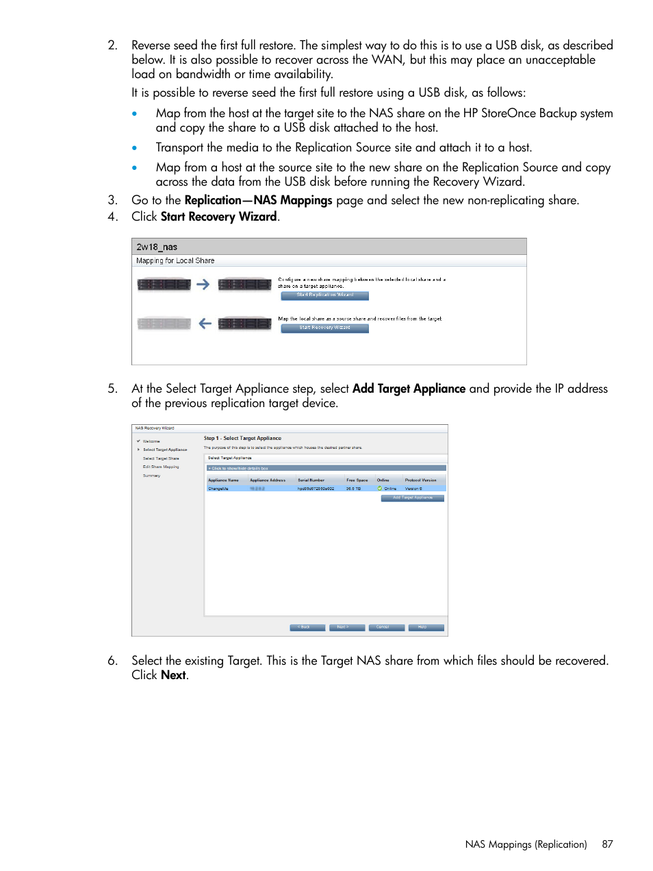 HP StoreOnce Backup User Manual | Page 87 / 204