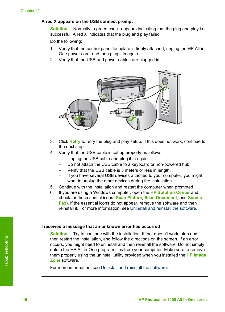 HP Photosmart 3110 All-in-One Printer User Manual | Page 119 / 166