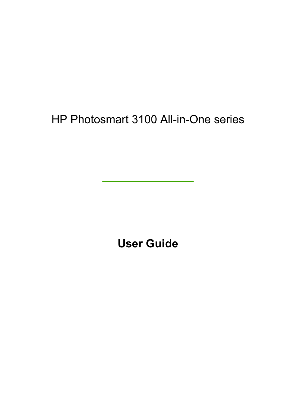 HP Photosmart 3110 All-in-One Printer User Manual | Page 2 / 166