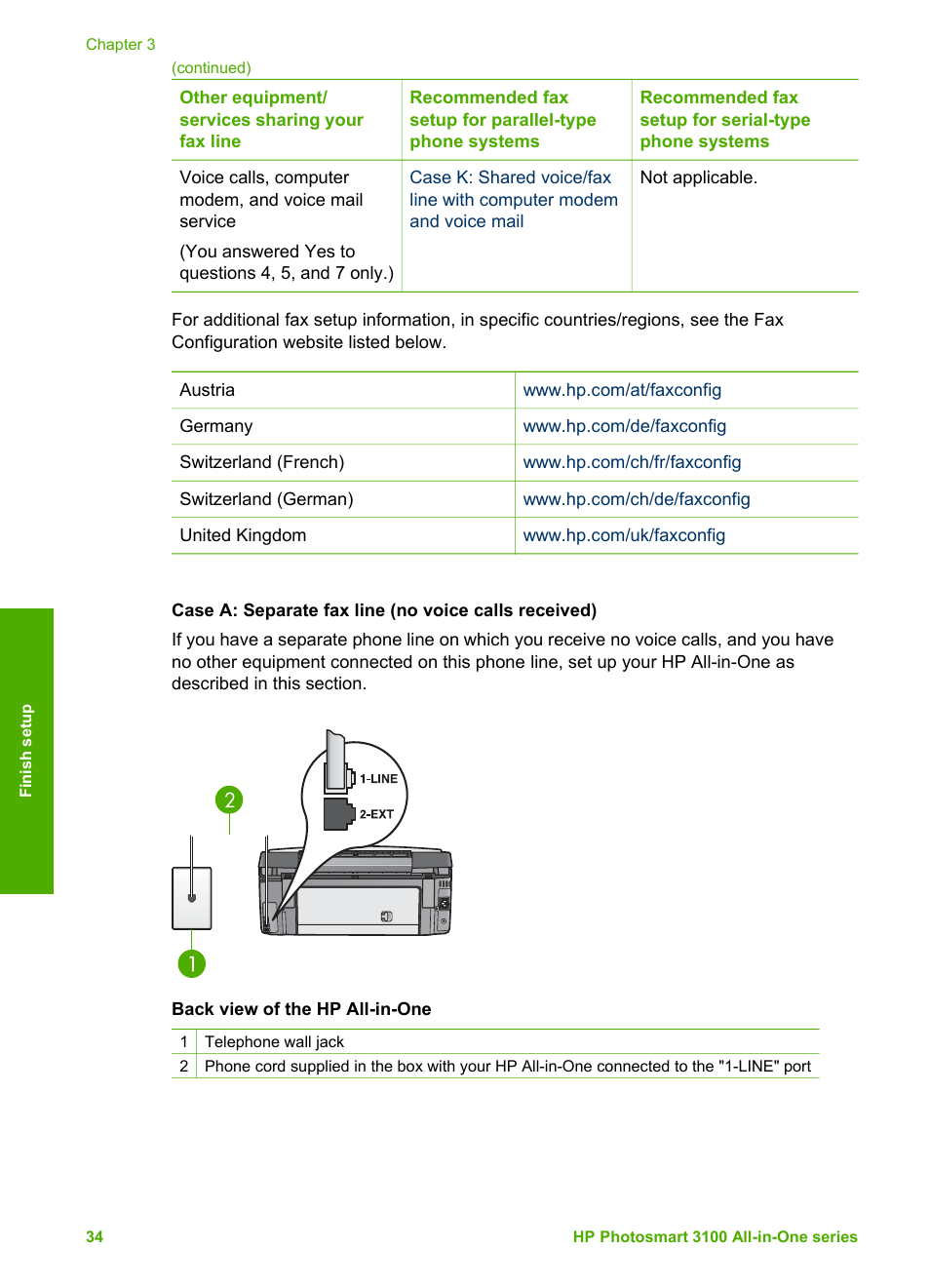 HP Photosmart 3110 All-in-One Printer User Manual | Page 37 / 166