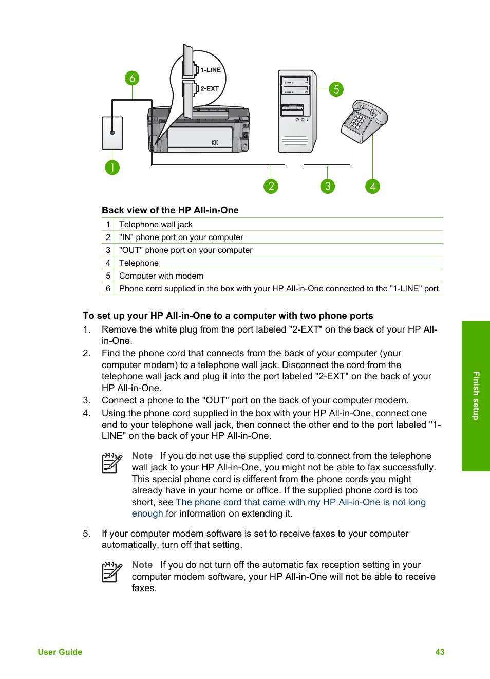 HP Photosmart 3110 All-in-One Printer User Manual | Page 46 / 166