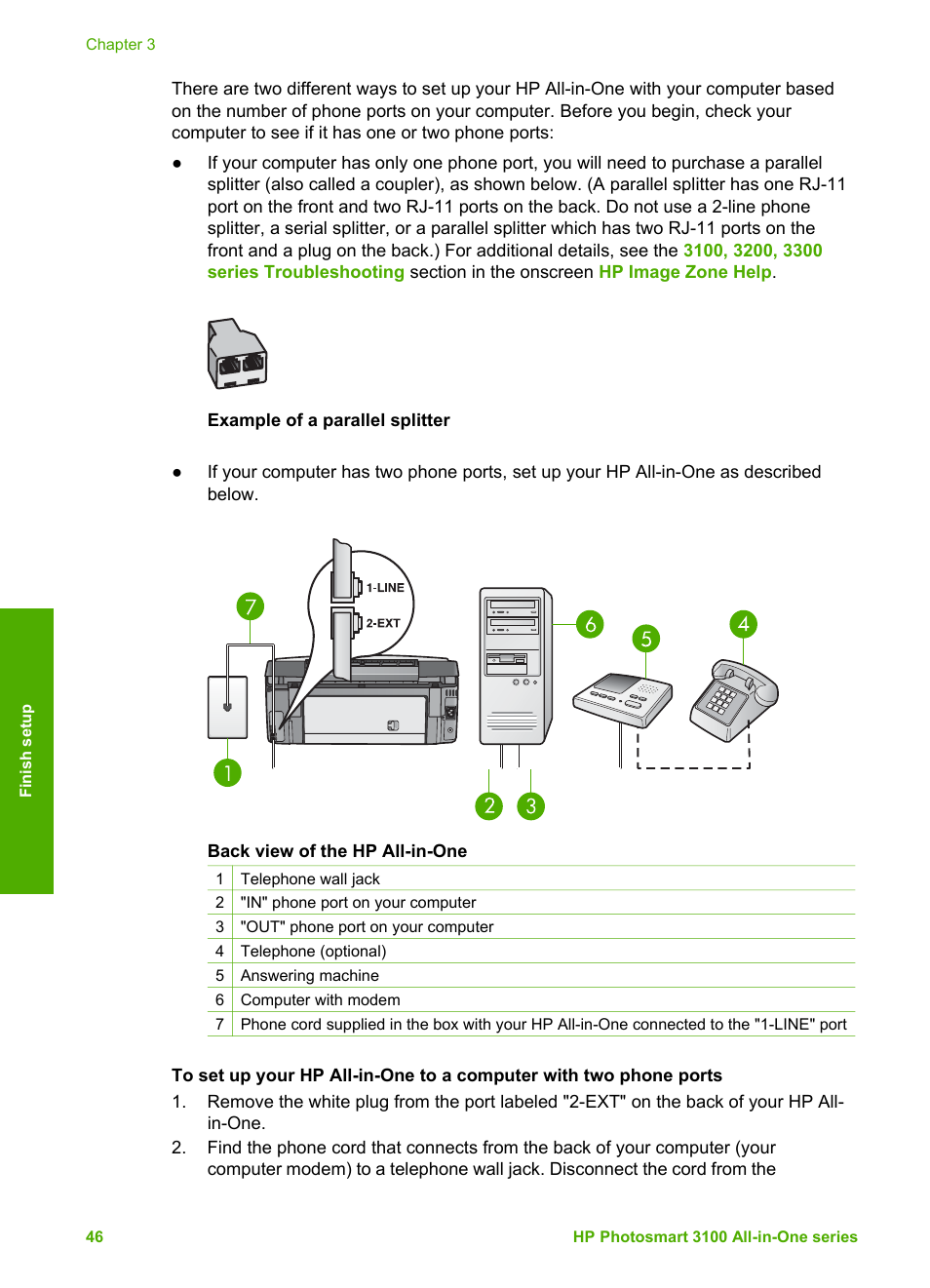 HP Photosmart 3110 All-in-One Printer User Manual | Page 49 / 166