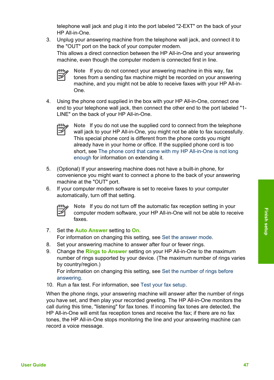 HP Photosmart 3110 All-in-One Printer User Manual | Page 50 / 166