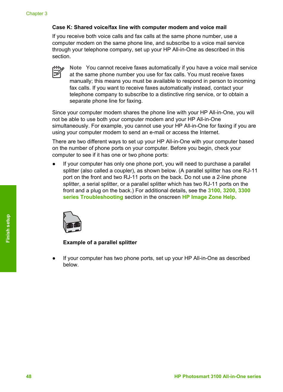 HP Photosmart 3110 All-in-One Printer User Manual | Page 51 / 166