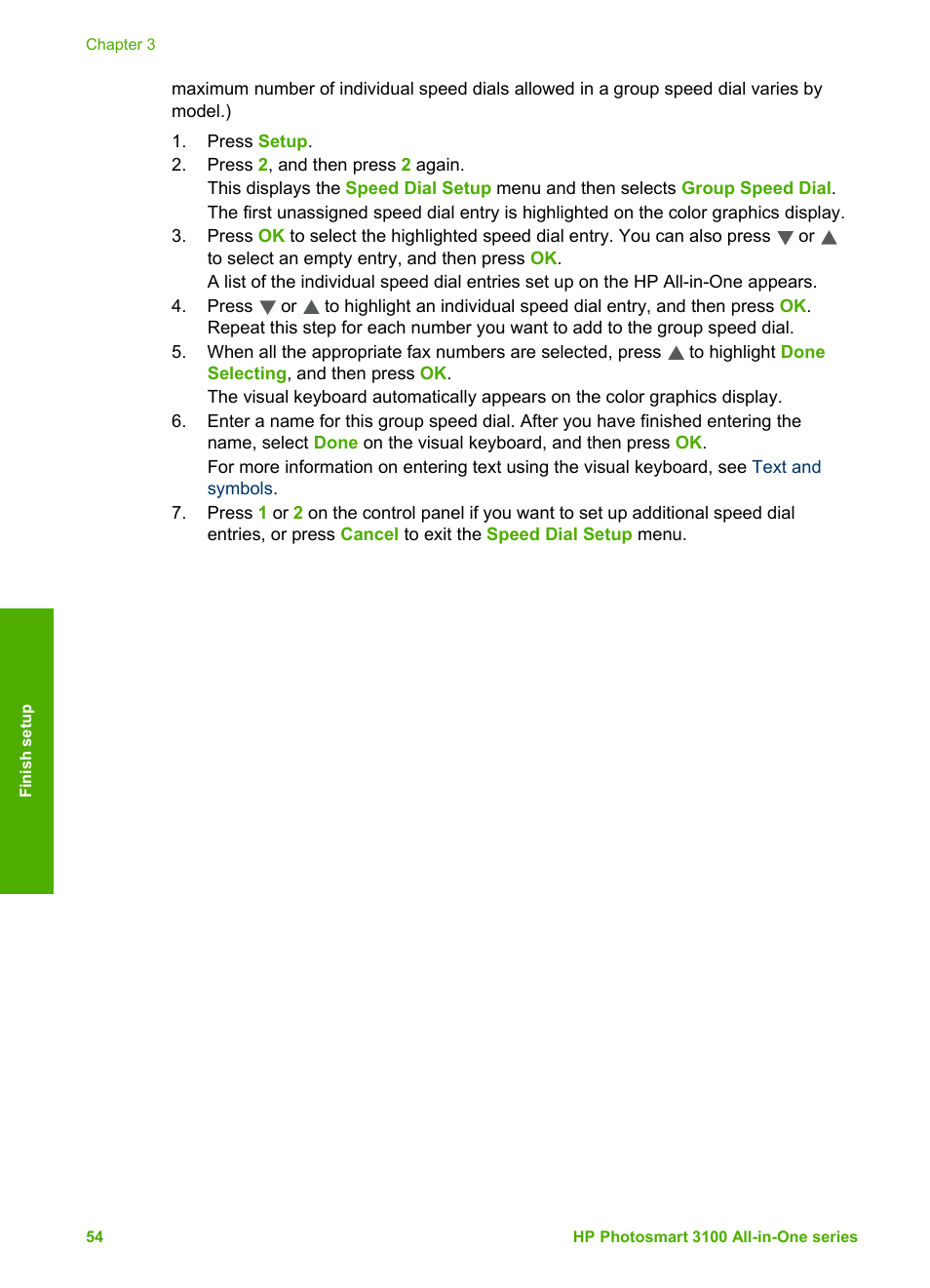 HP Photosmart 3110 All-in-One Printer User Manual | Page 57 / 166