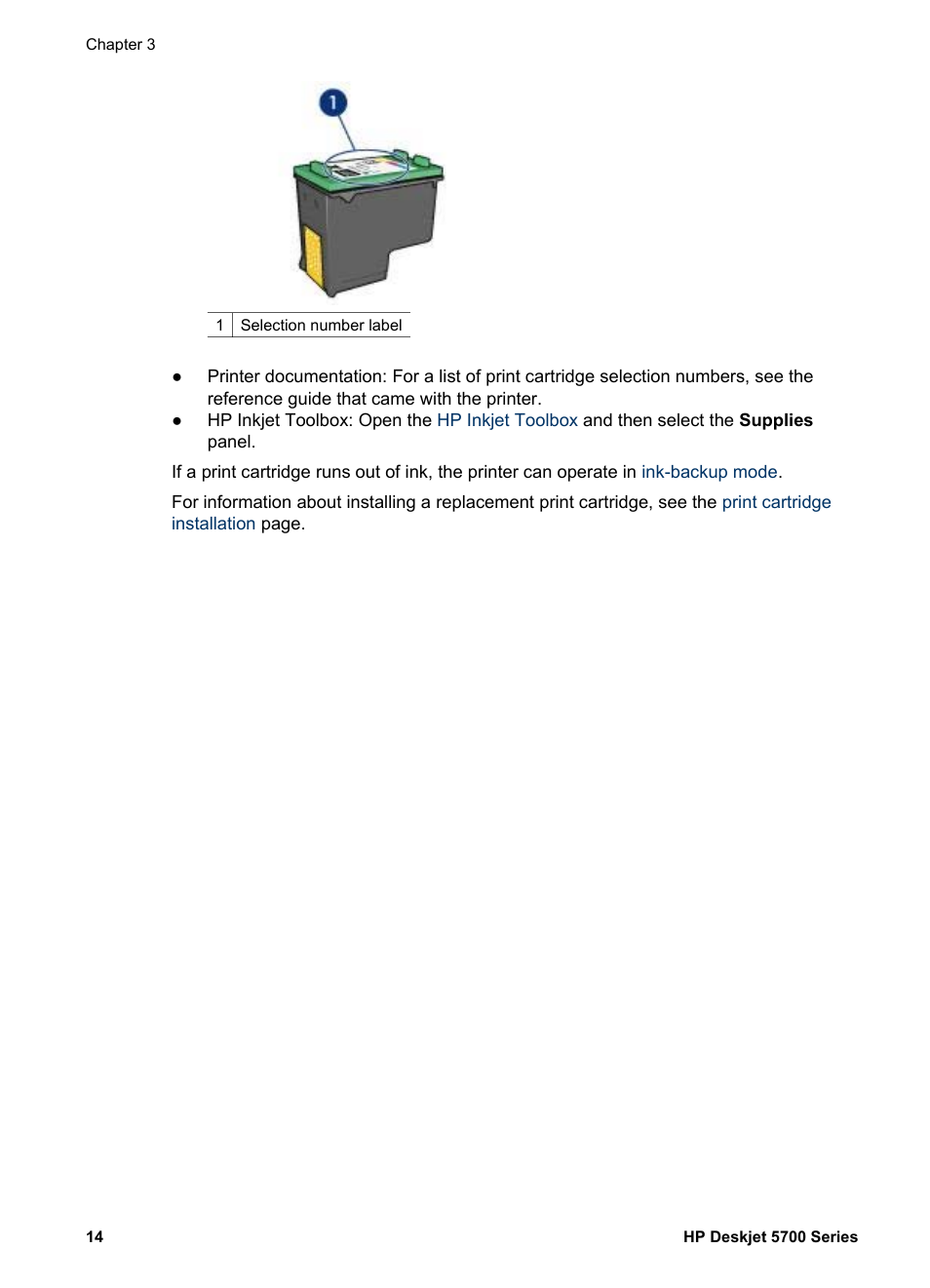 HP Deskjet 5740 Color Inkjet Printer User Manual | Page 16 / 104