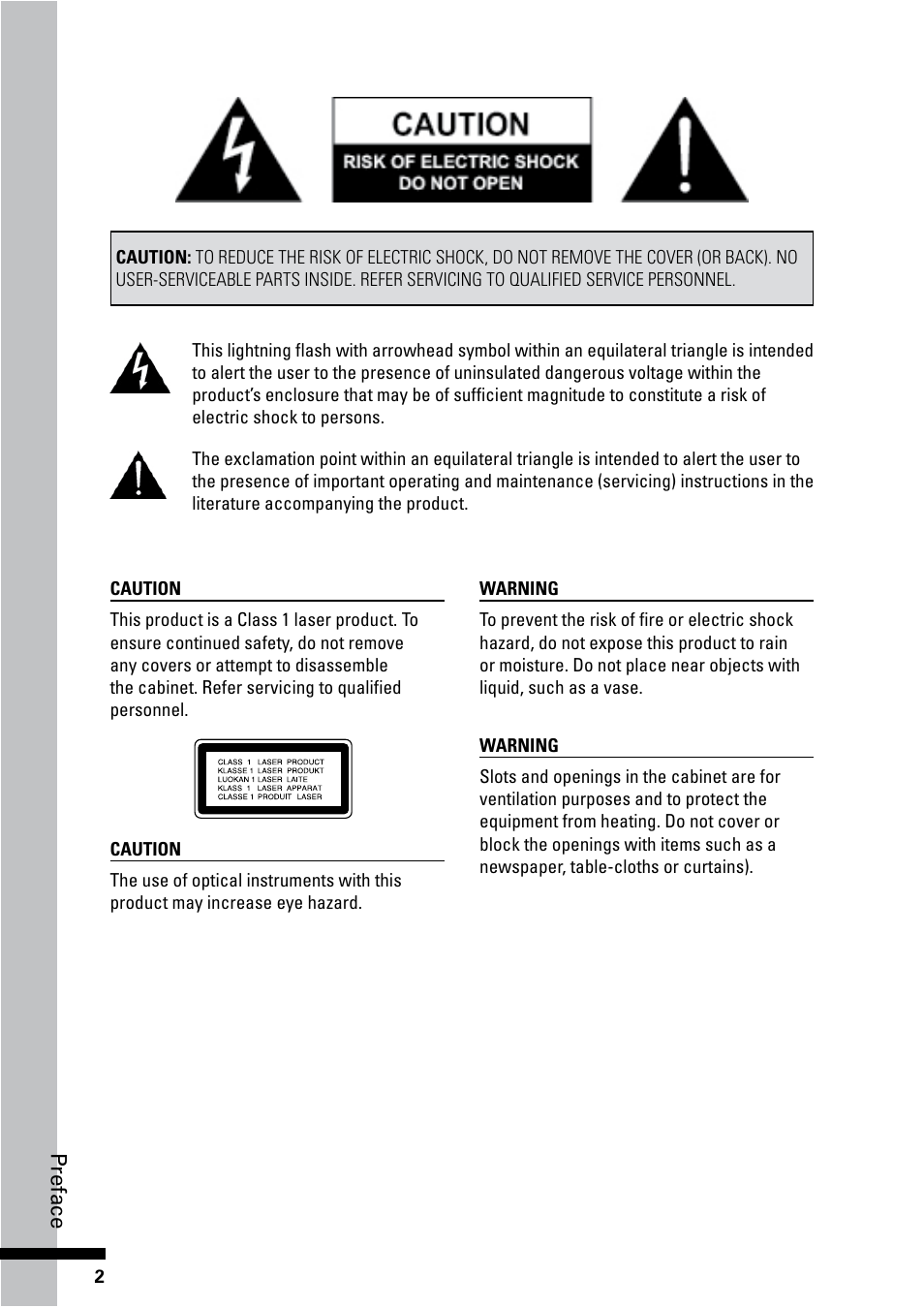 HP BD-2000 Blu-ray Disc Player User Manual | Page 2 / 66