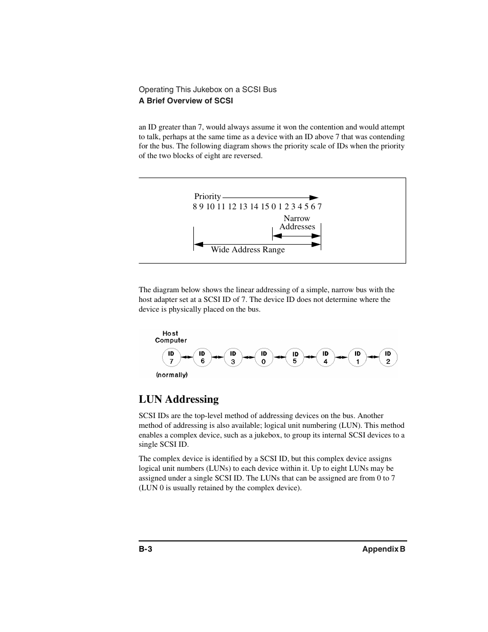 Graphic, Lun addressing | HP Optical Jukeboxes User Manual | Page 84 / 112