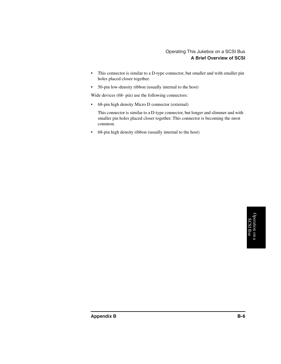 Pin high density micro d connector (external) | HP Optical Jukeboxes User Manual | Page 87 / 112