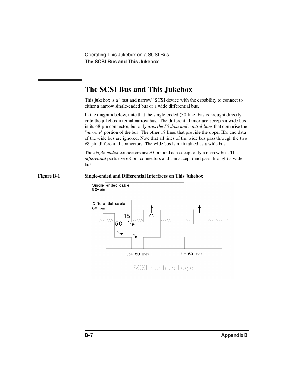 Scsi:issues when adding devices with this jukebox, The scsi bus and this jukebox | HP Optical Jukeboxes User Manual | Page 88 / 112