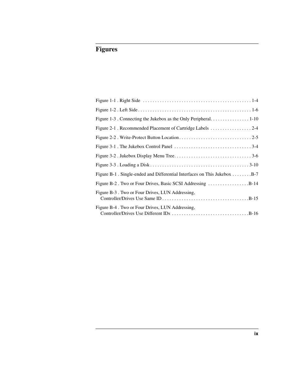 Figures | HP Optical Jukeboxes User Manual | Page 9 / 112