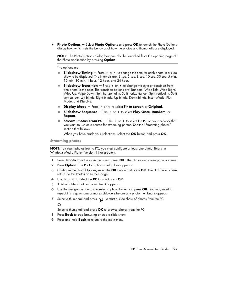 HP DreamScreen 130 Wireless Connected Screen User Manual | Page 33 / 58