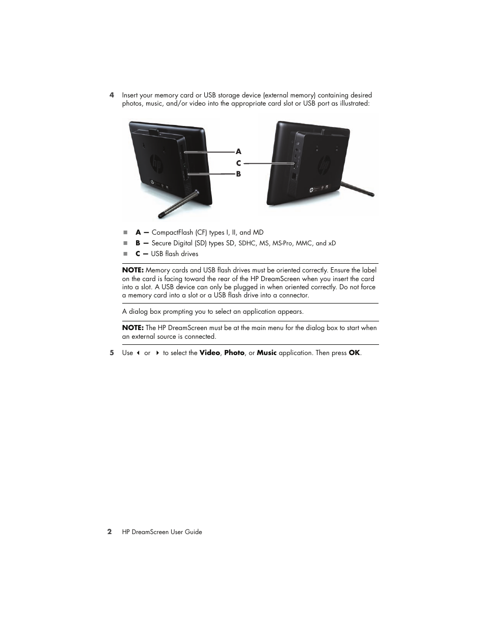 HP DreamScreen 130 Wireless Connected Screen User Manual | Page 8 / 58