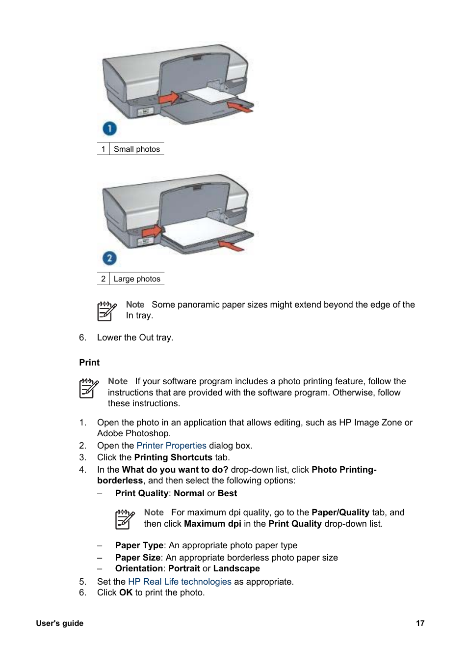 HP Deskjet 5440 Photo Printer User Manual | Page 19 / 94