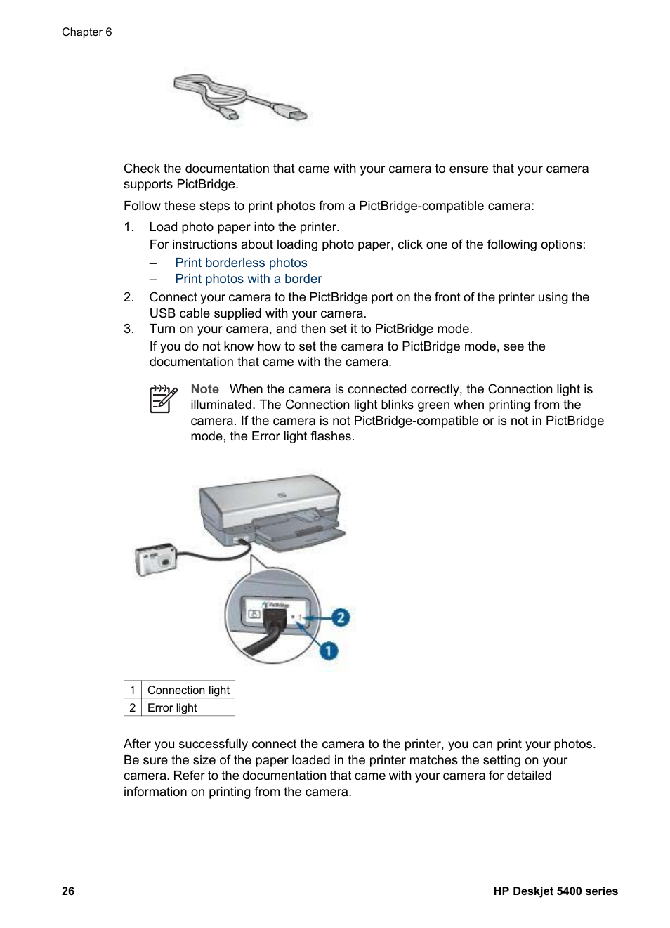 HP Deskjet 5440 Photo Printer User Manual | Page 28 / 94