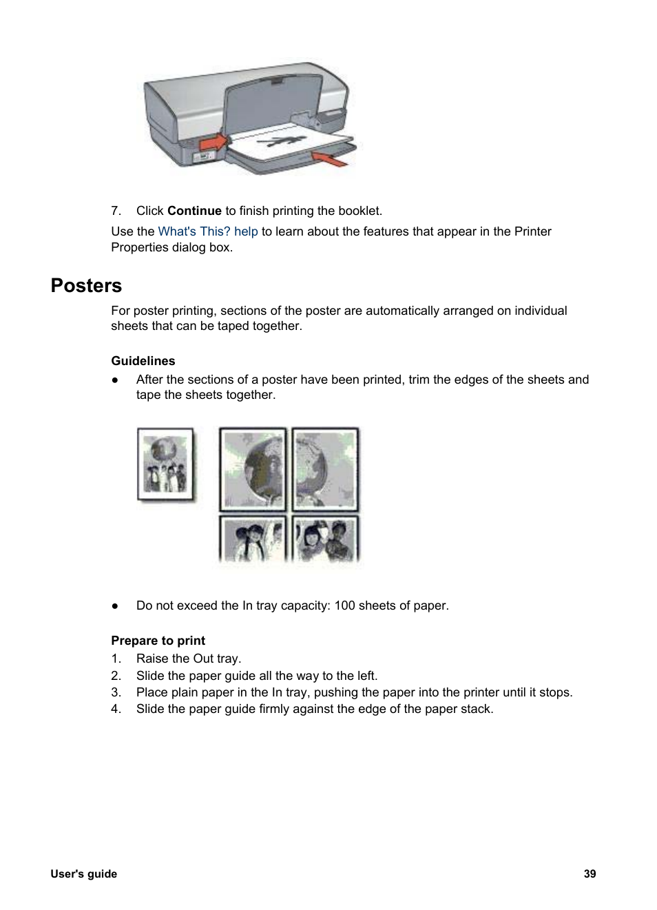 Posters | HP Deskjet 5440 Photo Printer User Manual | Page 41 / 94